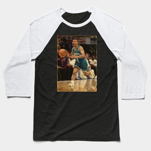 COVER SPORT - SPORT ILLUSTRATED - muggsy bogues dribbles Baseball T-Shirt by FALORI